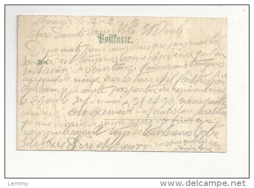 57 - GRUSS AUS PÜTTLINGEN- SOUVENIR DE PUTTELANGE - PRECURSEUR - Verso - Puttelange