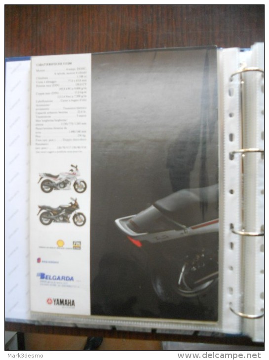 Yamaha FJ 1200 4 Pagine Depliant Originale Rare Factory Original Brochure Prospekt - Motor Bikes