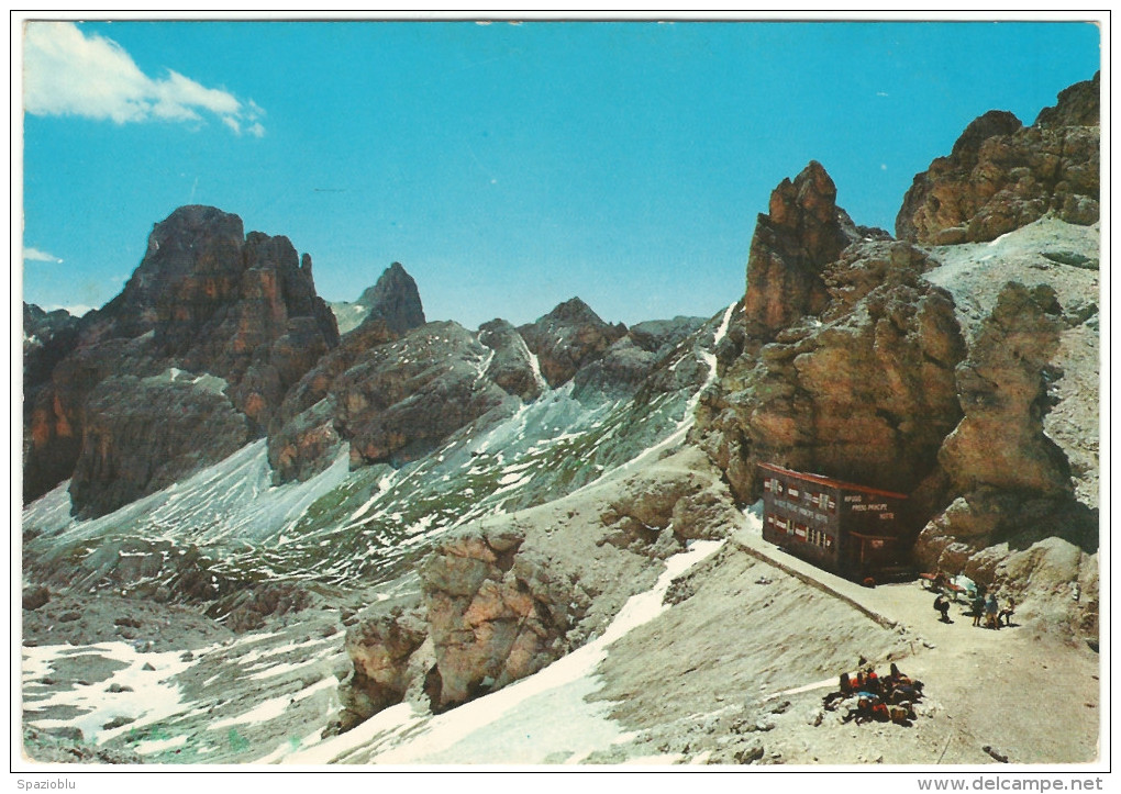 1978, Dolomiti Del Catinaccio - "Rifugio Passo Principe E Torri Del Vajolet" (Trento) - Trento