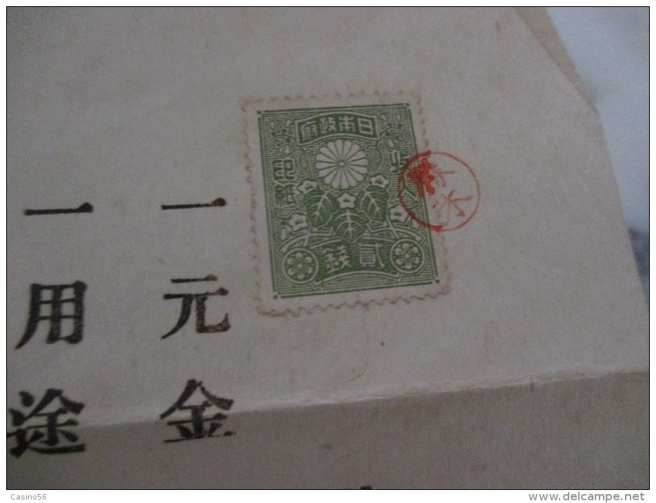 Lettre Entier Postal COURRIER  JAPON STAMP - Briefe