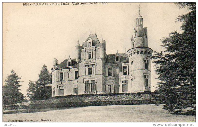 CPA - ORVAULT  (44) - Château De La Grée - Orvault