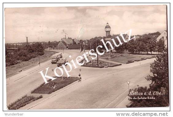 Roßlau A. D. Elbe, An Der Zerbster Brücke   1961  (z1522) - Rosslau