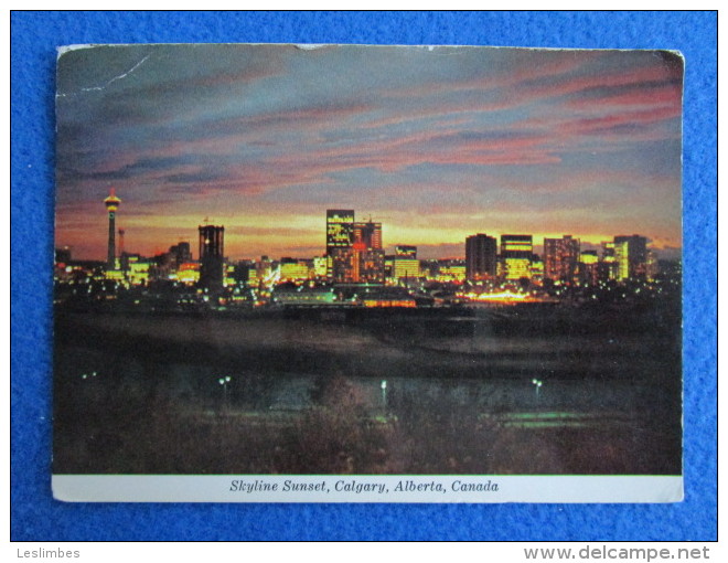 Skyline Sunset, Calgary, Alberta, Canada. - Calgary