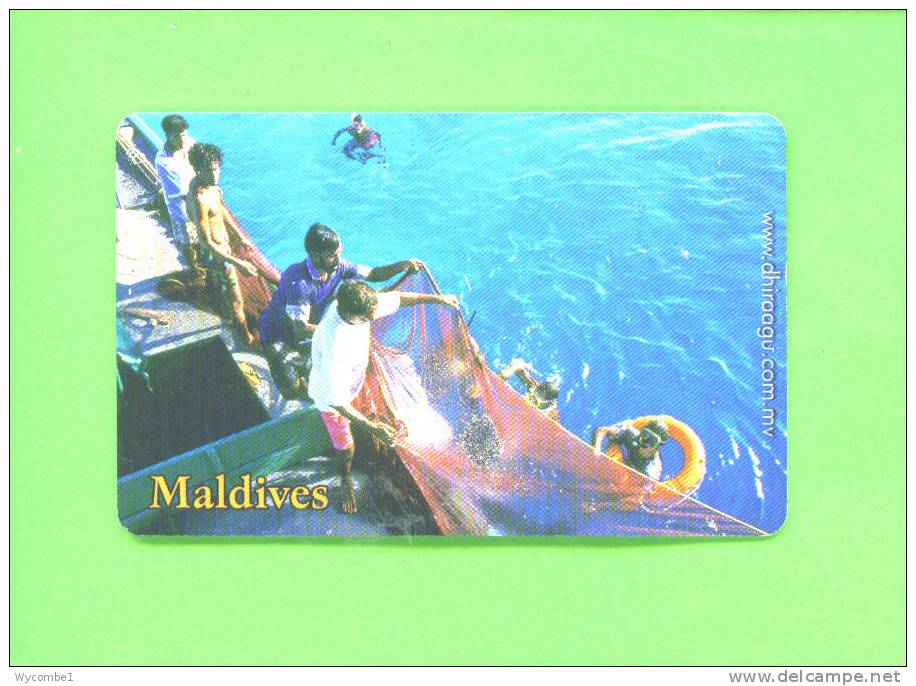 MALDIVES - Chip Phonecard As Scan - Maldive