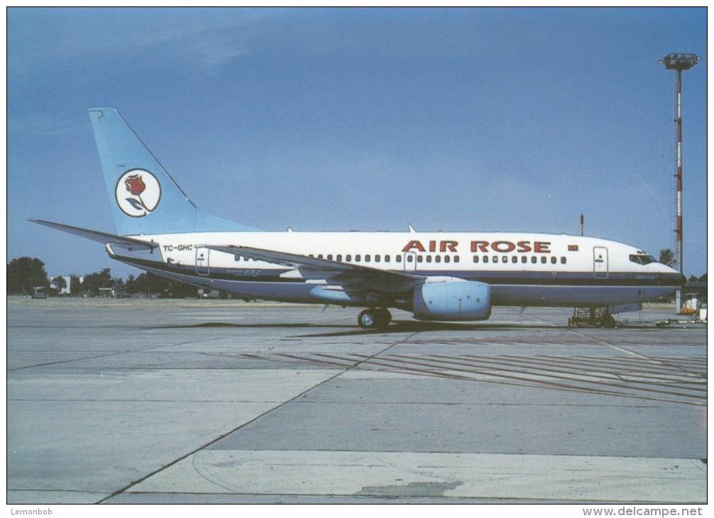 AIR ROSE, Boeing-737-7L9, Unused Postcard [15318] - 1946-....: Moderne