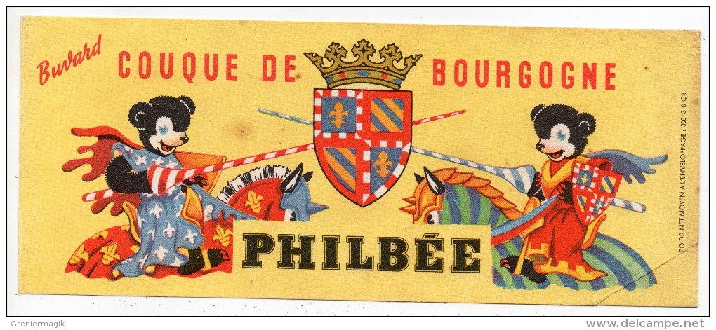 Buvard - Couque De Bourgogne Philbée - (pain D´épices) - Pan De Especias
