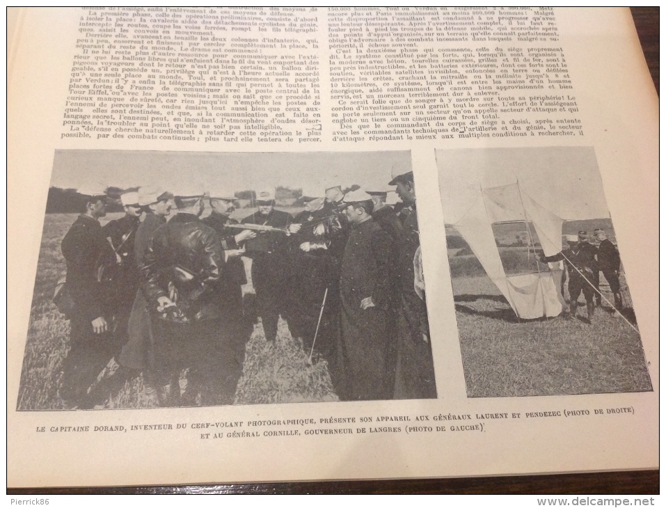 1906 SIEGE DE LANGRES - CERF VOLANT - RÉVOLUTION RUSSE - TRAVAUX PARIS - PARDONS BRETONS SAINT RENAN - COURSES AUTO - Magazines - Before 1900