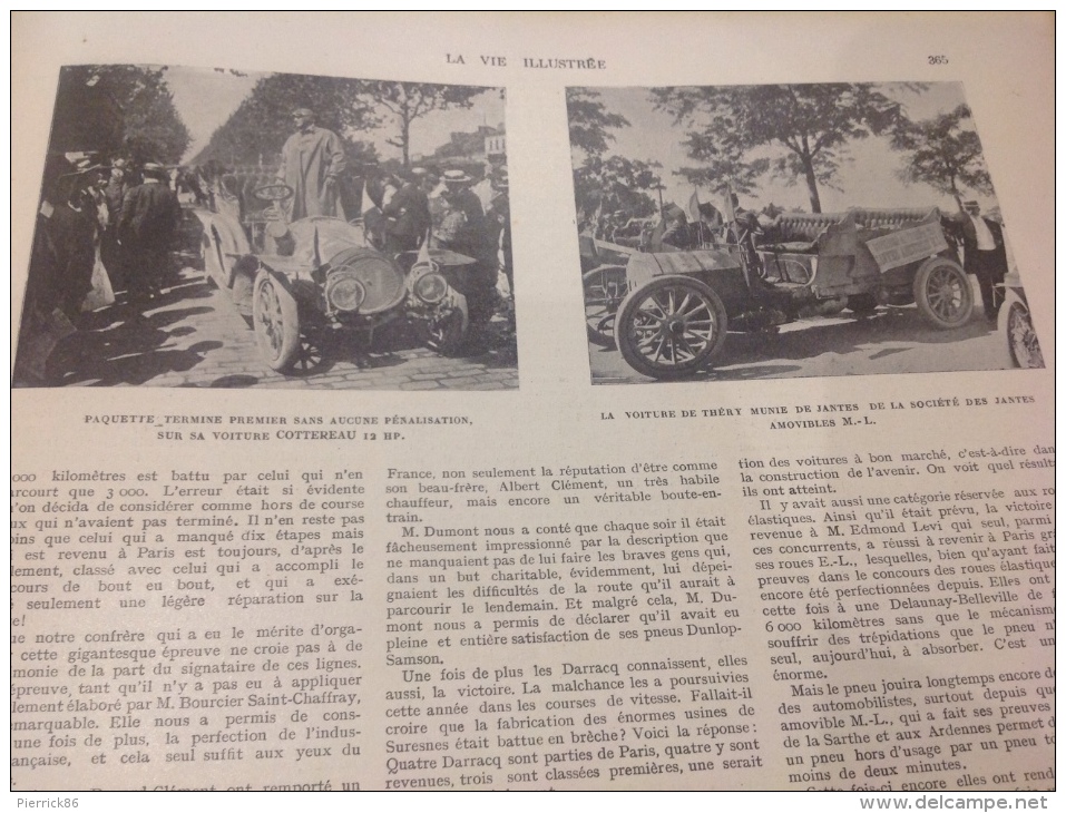 1906 SIEGE DE LANGRES - CERF VOLANT - RÉVOLUTION RUSSE - TRAVAUX PARIS - PARDONS BRETONS SAINT RENAN - COURSES AUTO