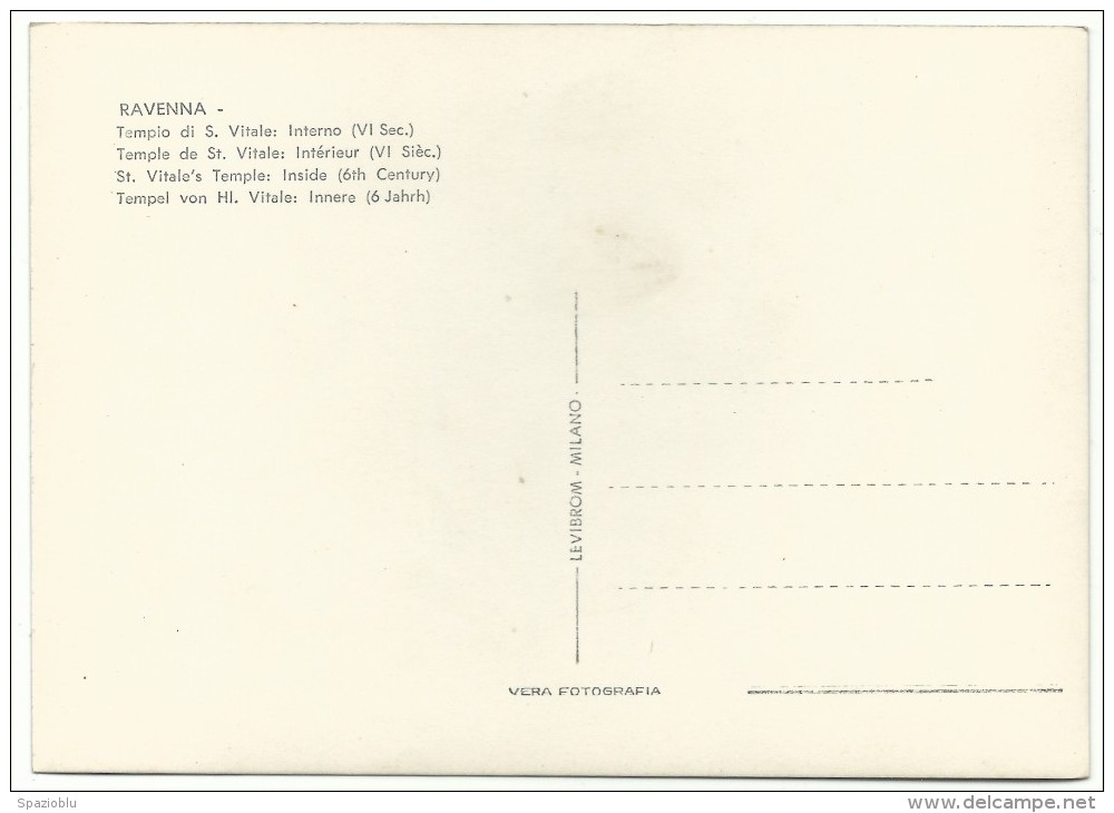 Ravenna - Tempio Di S.Vitale - Interno (VI Sec.) - Chiese E Conventi