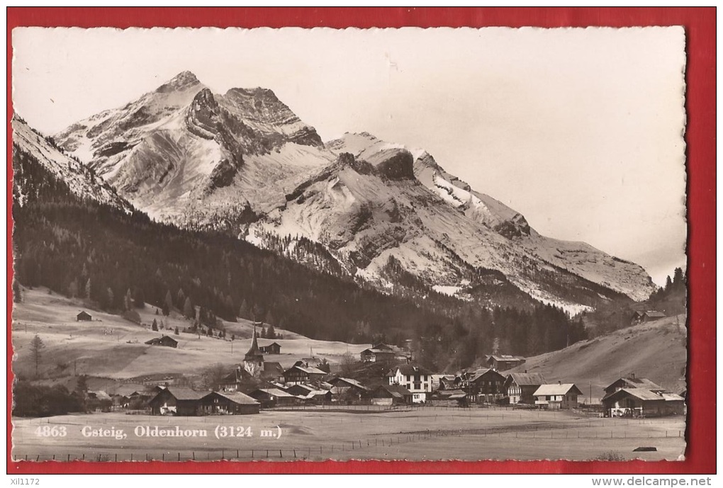 NF2-07 Gsteig  Oldenhorn  Feldpost In 1941 - Gsteig Bei Gstaad