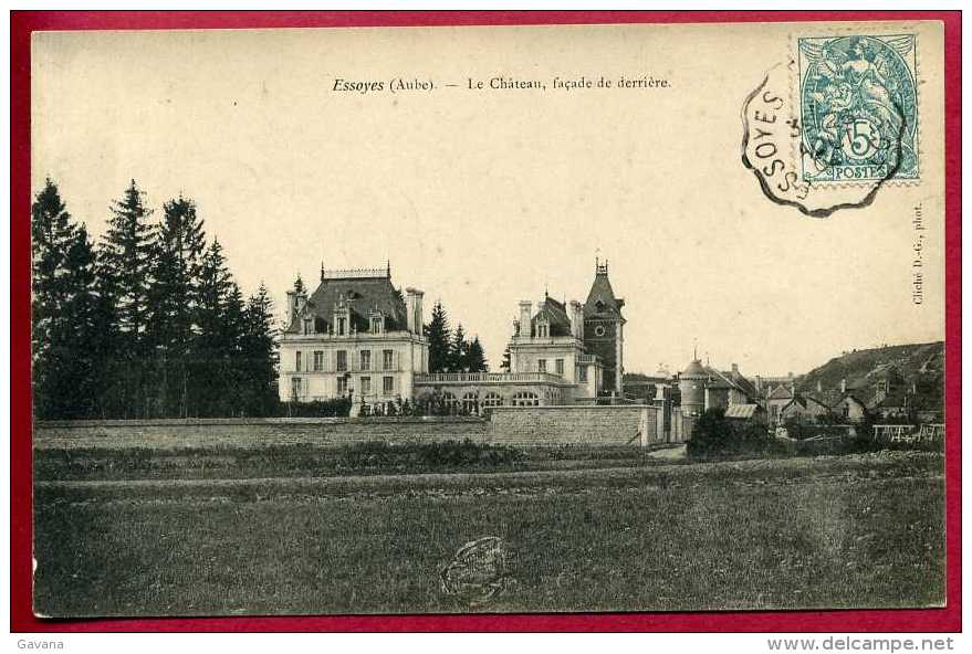 10 ESSOYES - Le Chateau, Façade De Derrière - Essoyes