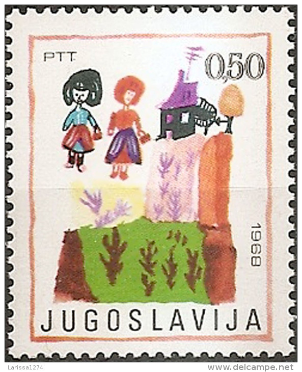 YUGOSLAVIA 1968 Children’s Week MNH - Unused Stamps