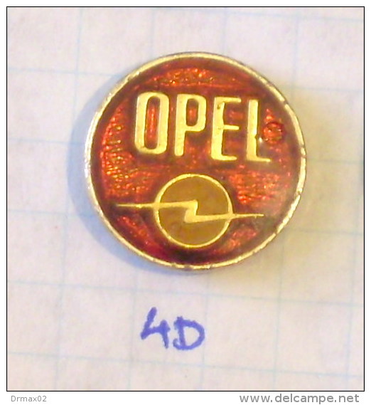 OPEL LOGO Veru Old - Older & EXTRA RARE ! From Ex Yugoslavia Auto Moto Pin -  1.6cm - Opel