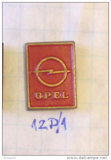 OPEL LOGO Veru Old - Older Pin & EXTRA RARE ! From Ex Yugoslavia 1.6cm - Opel