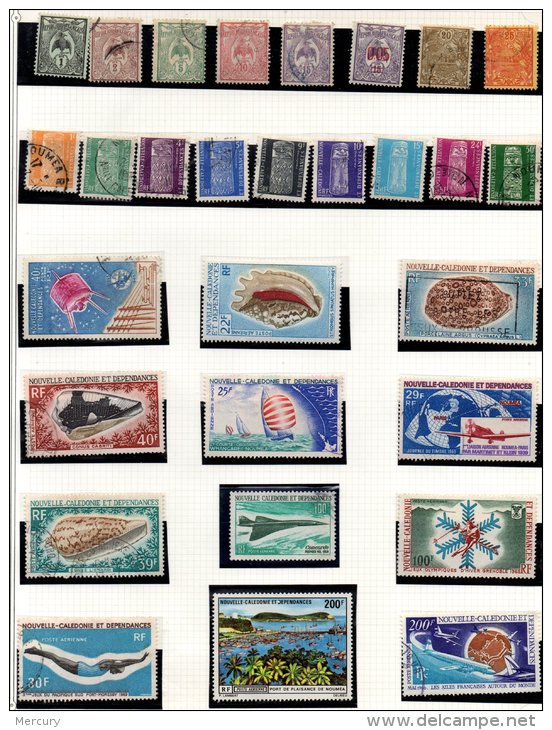 NOUVELLE-CALEDONIE - Collection - 8 Scans - Lots & Serien