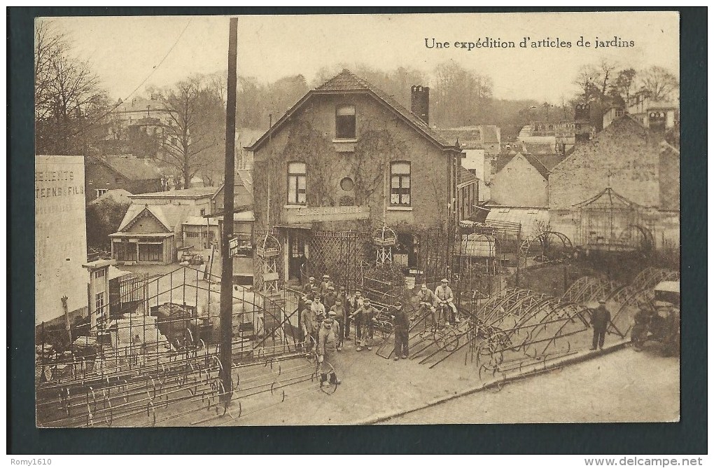 Boitsfort. Etablissement G. Hernalsteens. Une Expédition D'articles De Jardins.  Scan Recto/verso. - Watermaal-Bosvoorde - Watermael-Boitsfort