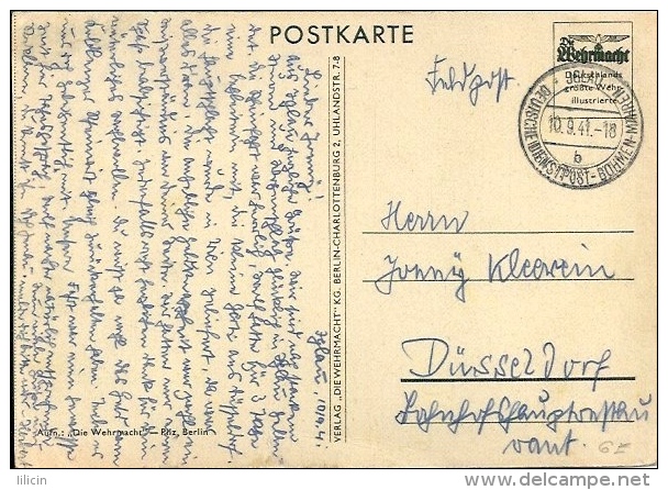 Postcard Militaria RA001876 - Einmarsch Deutscher Truppen In Böhmen - Guerre 1939-45