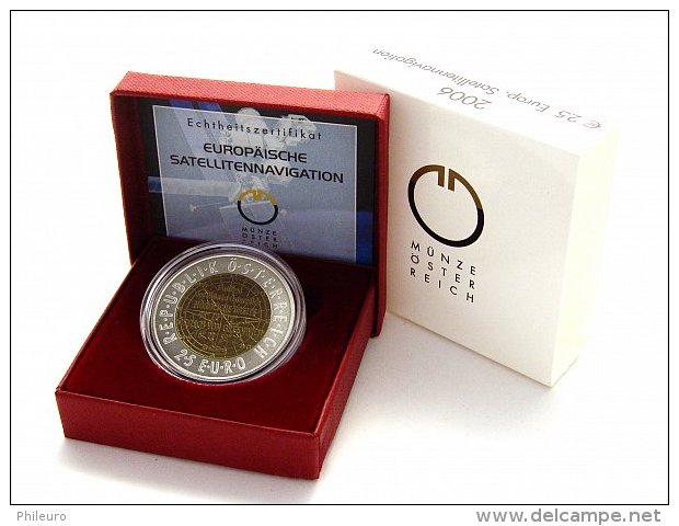 Autriche 2006 : 25€ En Argent Et Niobium - Disponible En France - Oesterreich