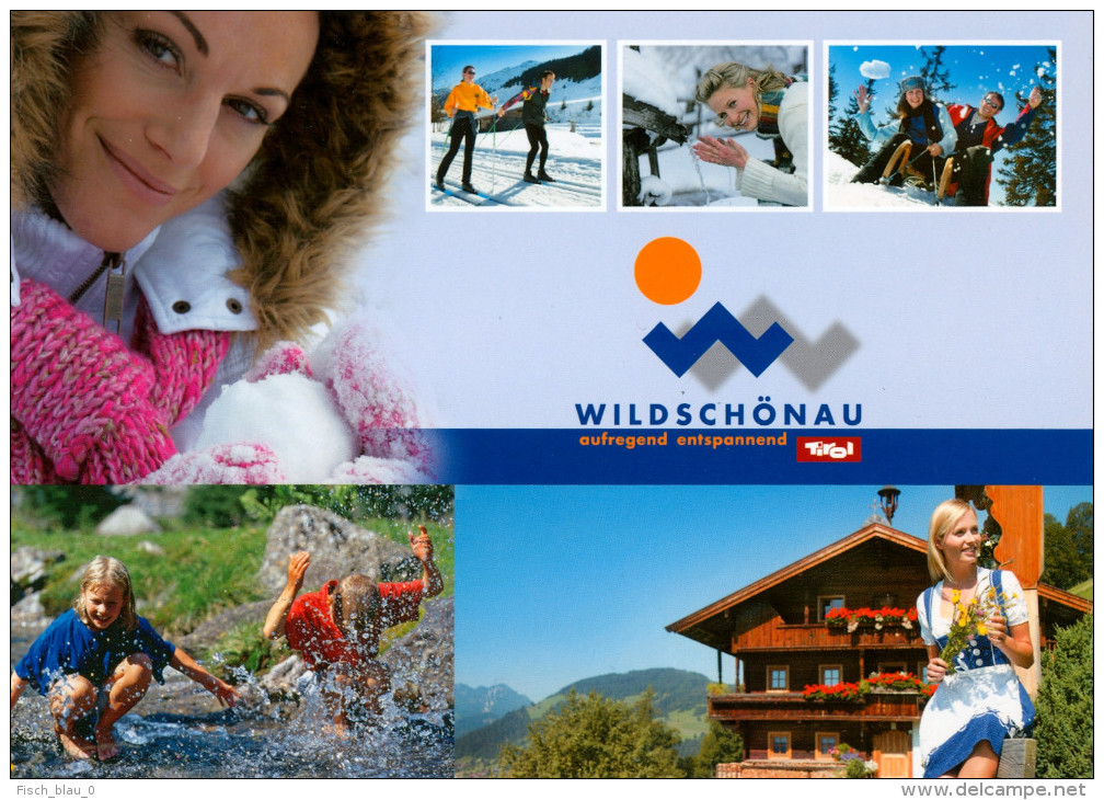 AK Werbekarte Tirol Hochtal Wildschönau Tourismus Preisauschreiben Österreich Austria Autriche The Tyrol Ansichtskarte - Wildschönau
