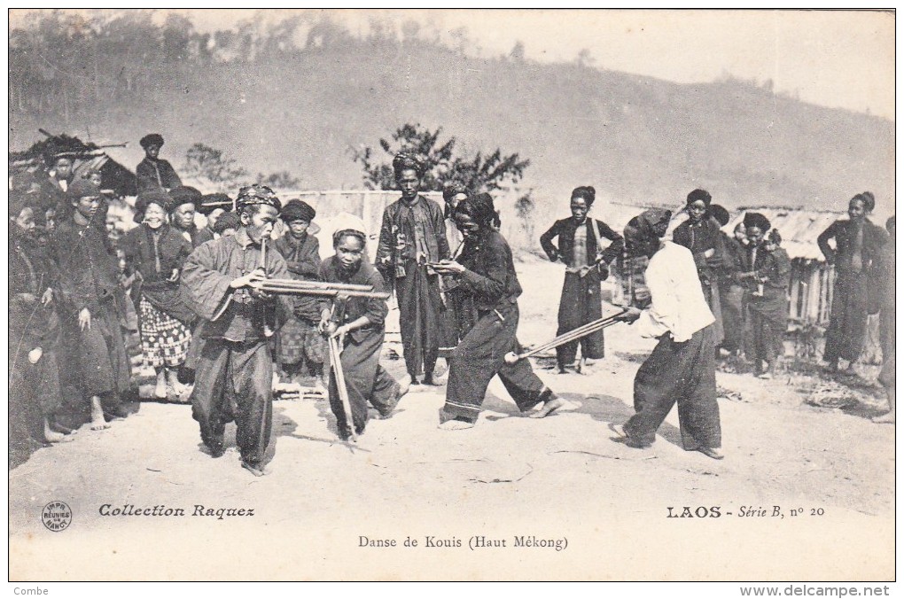 C.P. LAOS. COLLECTION RAQUEZ. DANSE DE KOUIS (HAUT MEKONG)  /869 - Laos