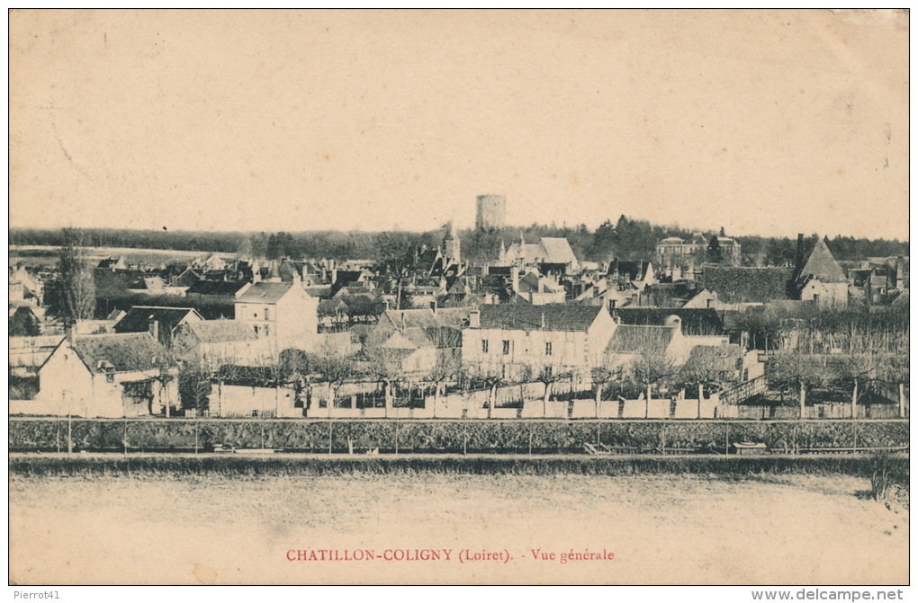 CHATILLON COLIGNY - Vue Générale - Chatillon Coligny