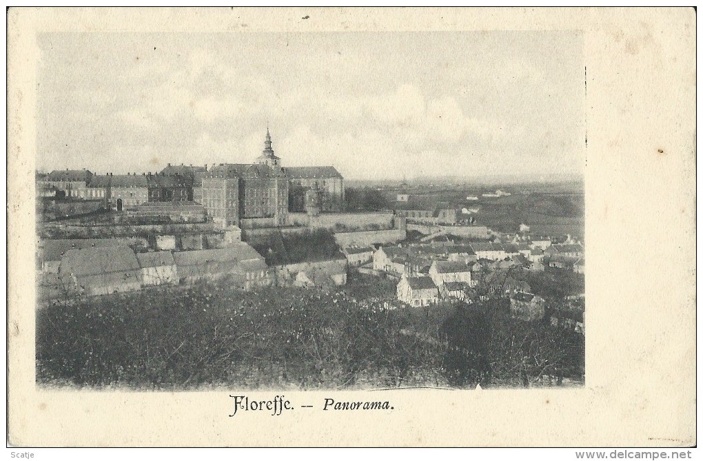 Floreffe.  -   Panorama;   1900  Prachtige Kaart! - Floreffe