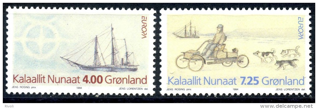 DANEMARK - GROELAND 1994 YVERT N° 233-34 NEUF** A SAISIR - Unused Stamps