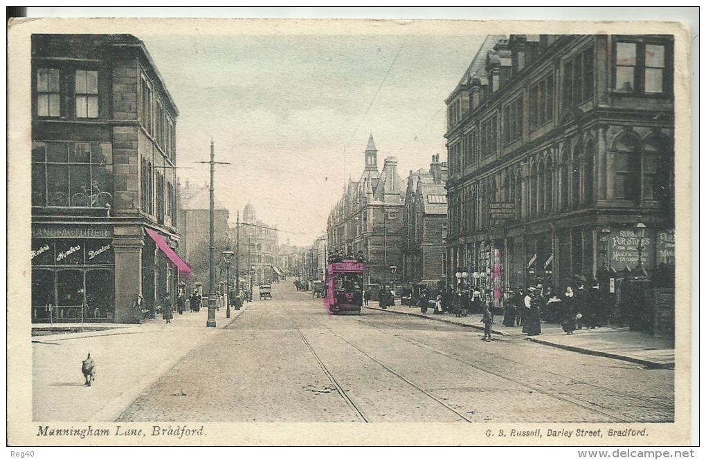 ROYAUME UNI - ANGLETERRE  - Manningham Lane,  BRADFORD - Bradford