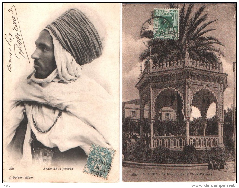 Lot De 8 Cartes Postales Anciennes - Thème: Afrique Du Nord - 5 - 99 Cartes