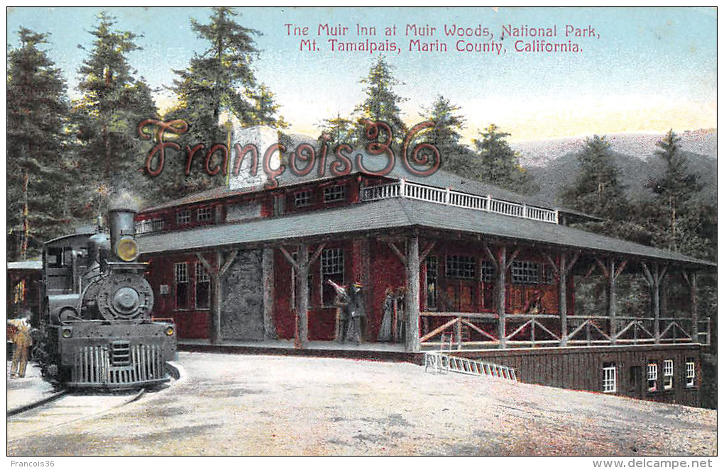 (California) The Inn At Muir Woods, National Park, Mt. Tamalpais, Marin Country - 2 SCANS - Autres & Non Classés