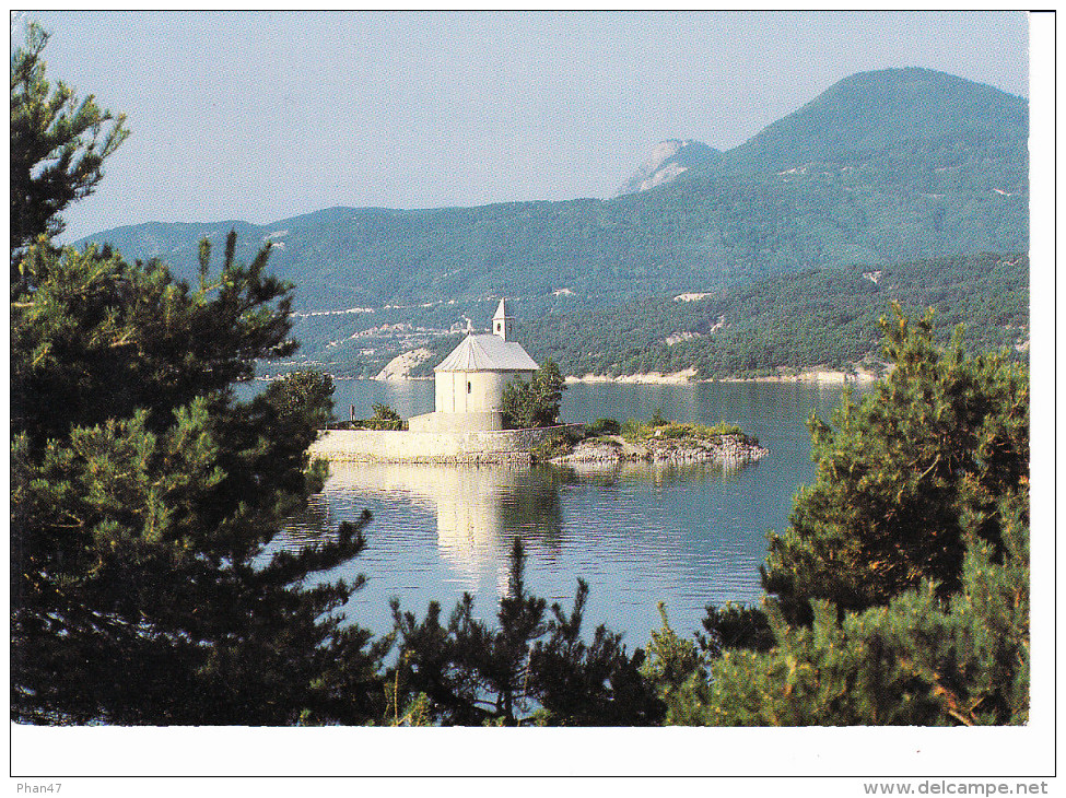 SAVINES (05-Hautes-Alpes), Le Lac, La Baie St Michel, Chapelle, Barrage De Serre-Ponçon, André - Autres & Non Classés