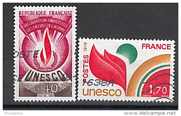FRANCE SERVICE UNESCO  TB - Used