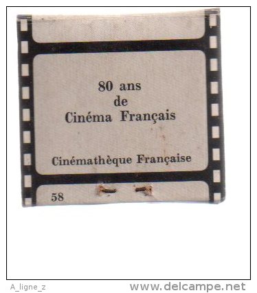 REF AA  : Pochette D´Allumettes Matches Collection 80 Ans Du Cinéma Français Le Beau Serge Chabrol - Boites D'allumettes