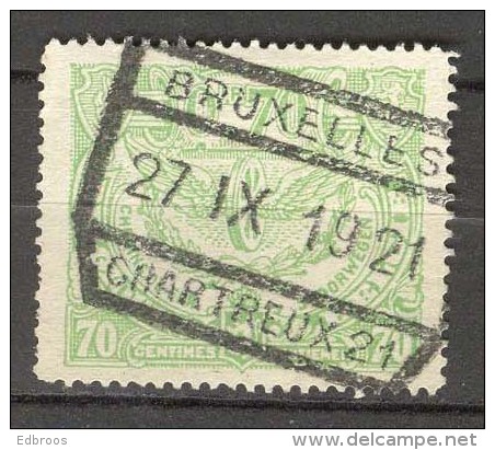 België/Belgique OBP SP/CF Nr TR110 Afgestempeld/cachet Bruxelles Chartreux 21.Zie/voir Scan - Sonstige & Ohne Zuordnung