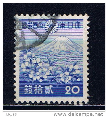 J+ Japan 1937 Mi 264-65 Nara-Schrein, Fujiyama - Oblitérés