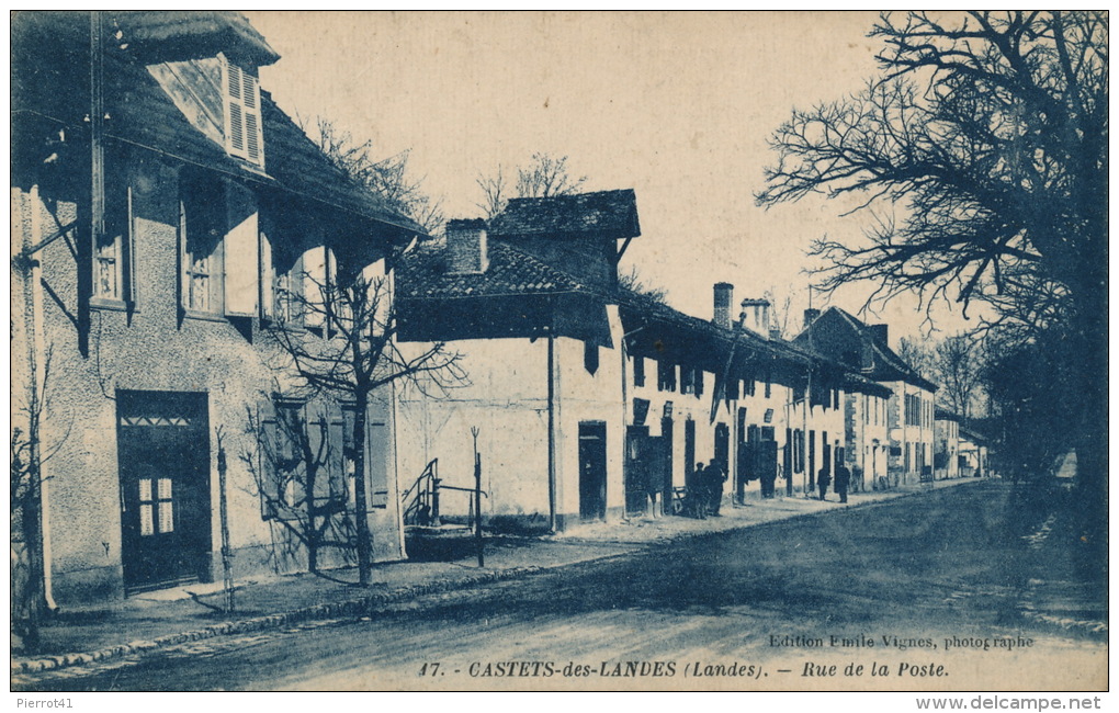 CASTET DES LANDES - Rue De La Poste - Castets