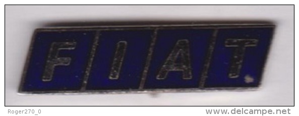 Beau Pin´s En EGF , Auto Logo Fiat - Fiat