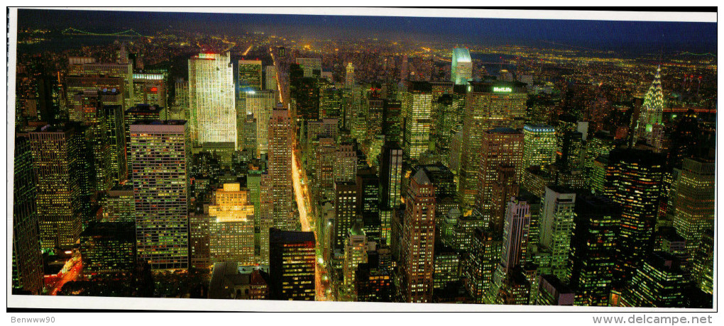 New York Panoramic Postcard, Midtown Aerial - Multi-vues, Vues Panoramiques