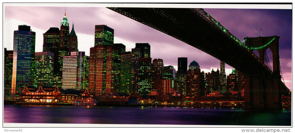 New York Panoramic Postcard, South Street Seaport - Multi-vues, Vues Panoramiques