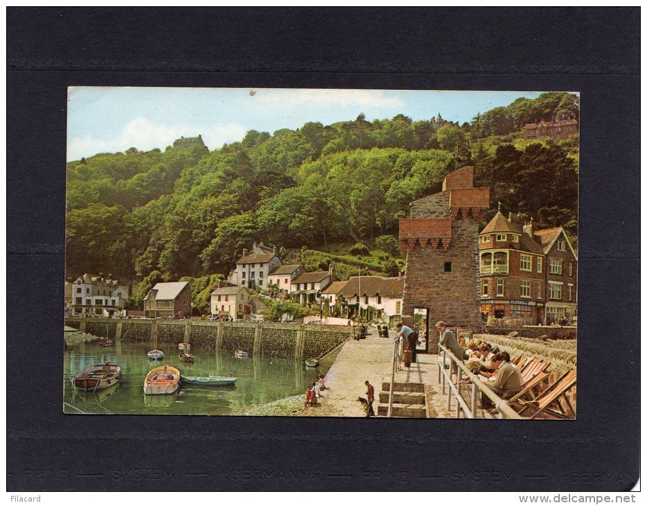 50666   Regno  Unito,  The  Harbour,  Lynmouth,  VG  1968 - Lynmouth & Lynton