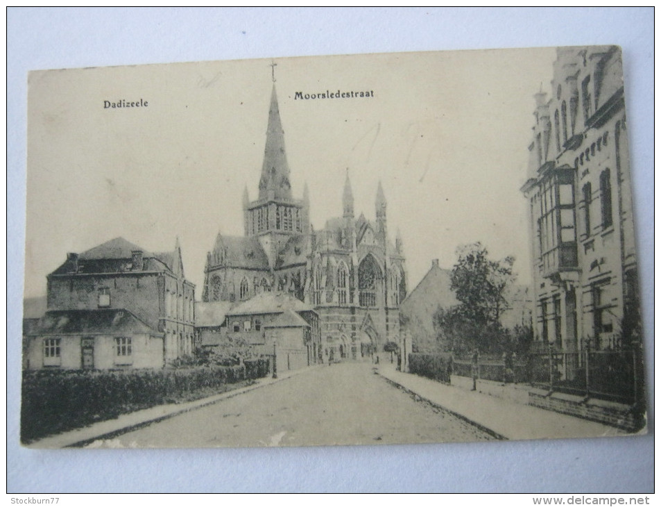 Dadizeele ,Carte  Militaire   , 2 Scans - Moorslede