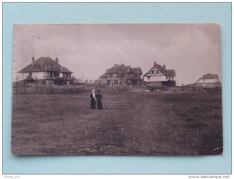 Le Zoute Pittoresque Sentier Anglais () Anno 1914 ( Zie Foto´s Voor Details ) !! - Knokke