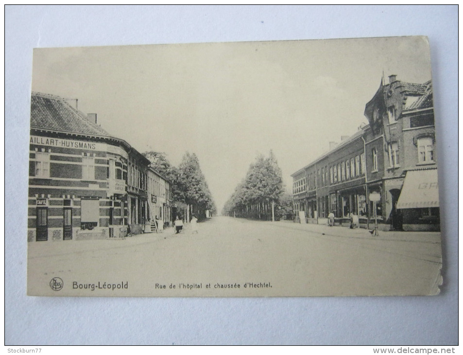BOURG-LEOPOLD     ,Carte  Militaire   , 2 Scans - Leopoldsburg