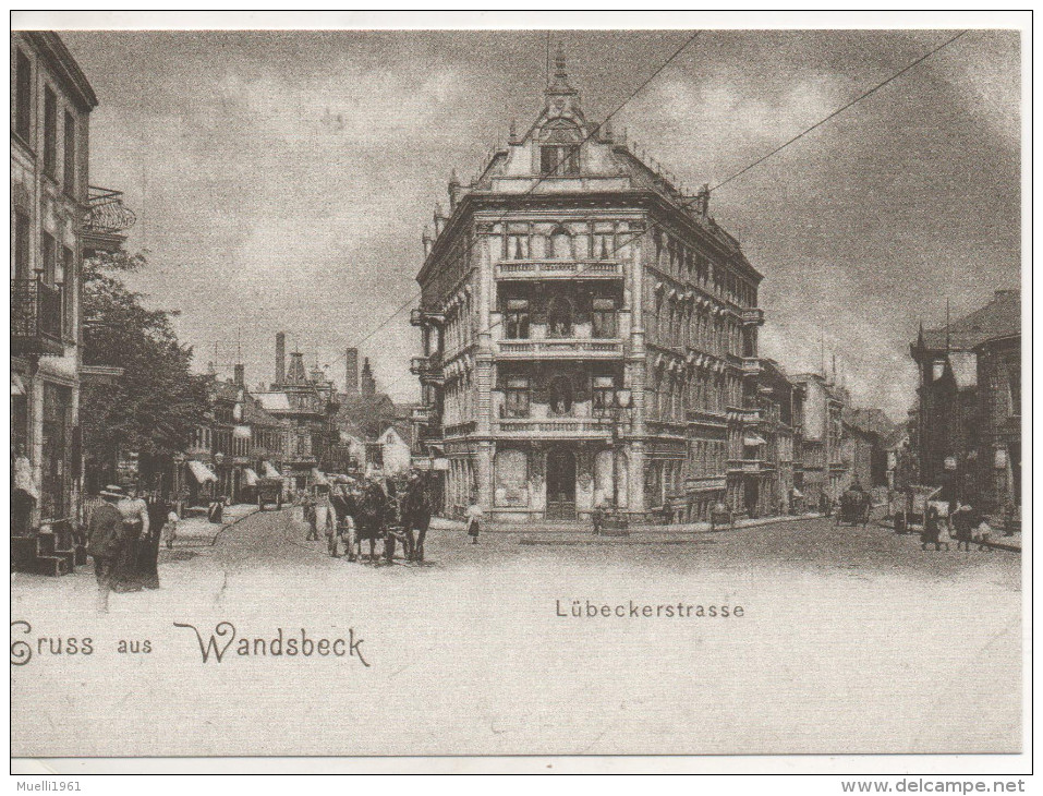 Nr.  2671, AK  Hamburg, Repro,  Wandsbeck - Wandsbek