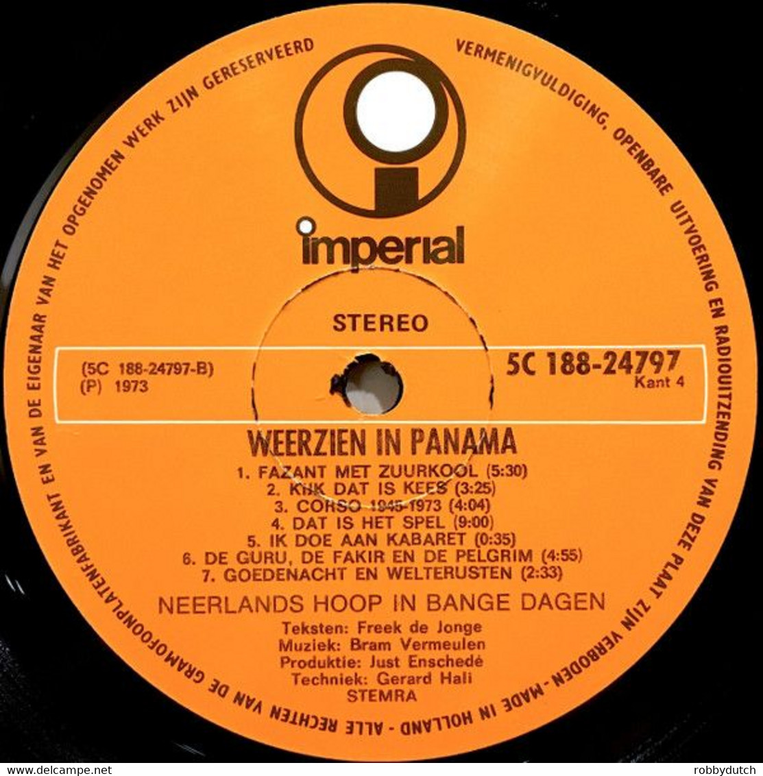 * 2LP *  NEERLANDS HOOP (FREEK DE JONGE en BRAM VERMEULEN) - WEERZIEN IN PANAMA (Holland 1973 EX-!!!)