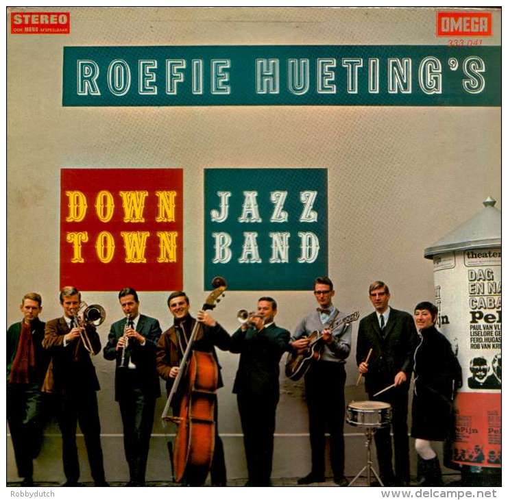 * LP *  ROEFIE HUETING'S DOWN TOWN JAZZ BAND - Jazz
