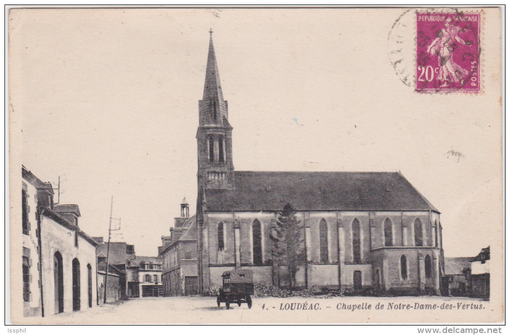 Loudéac - Chapelle De Notre Dame Des Vertus - Loudéac