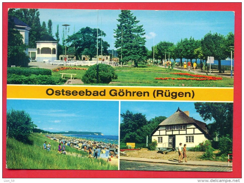 158868 / Ostseebad Göhren ( Rügen ) - STRANDPROMENADE , AM STRAND , HEIMATMUSEUM  - Germany Deutschland Allemagne German - Goehren