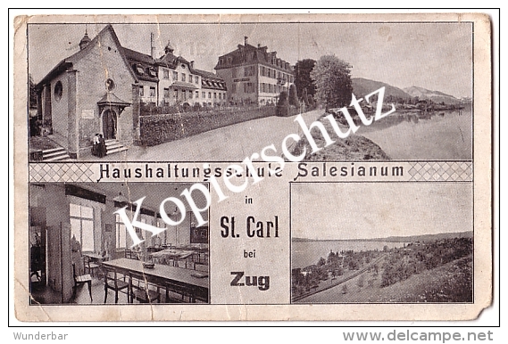 St. Carl Bei Zug, Haushaltungsschule Salesianum  (z1563) - Zug