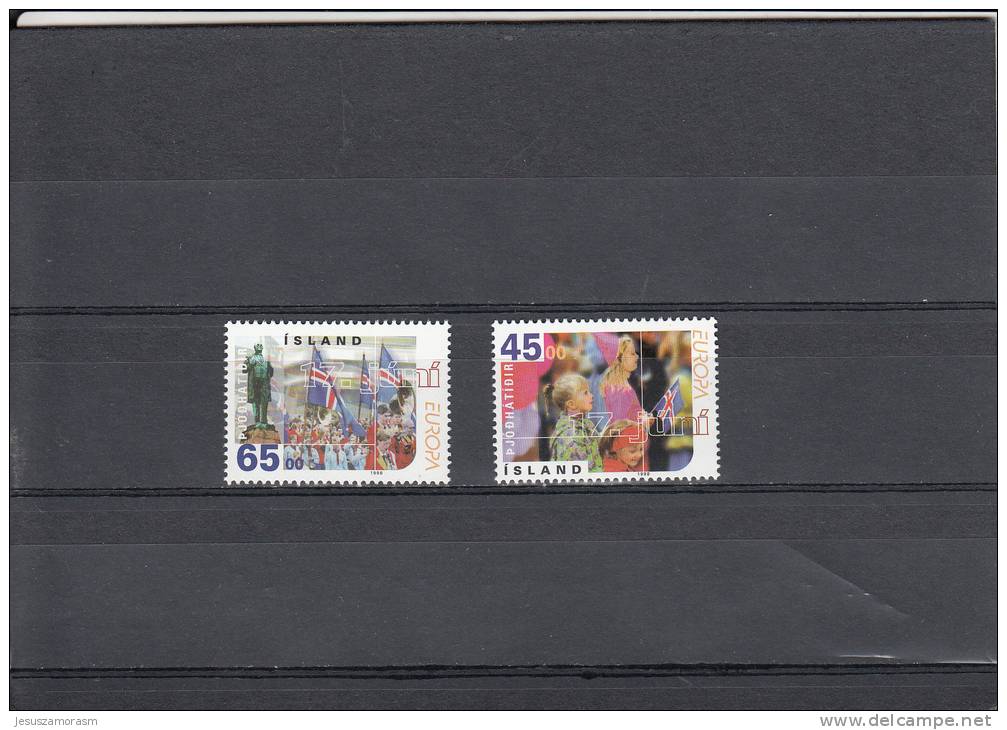 Islandia Nº 839 Al 840 - Unused Stamps